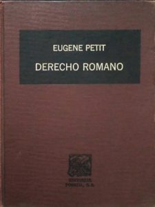 Tratado elemental de Derecho Romano
