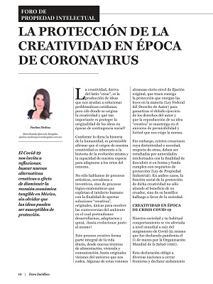 Protección de la creatividad en tiempos de coronavirus