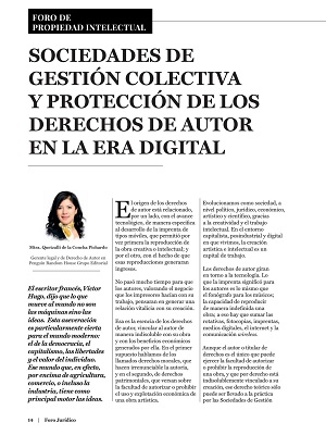 Sociedades de Gestión Colectiva _Derechos de Autor