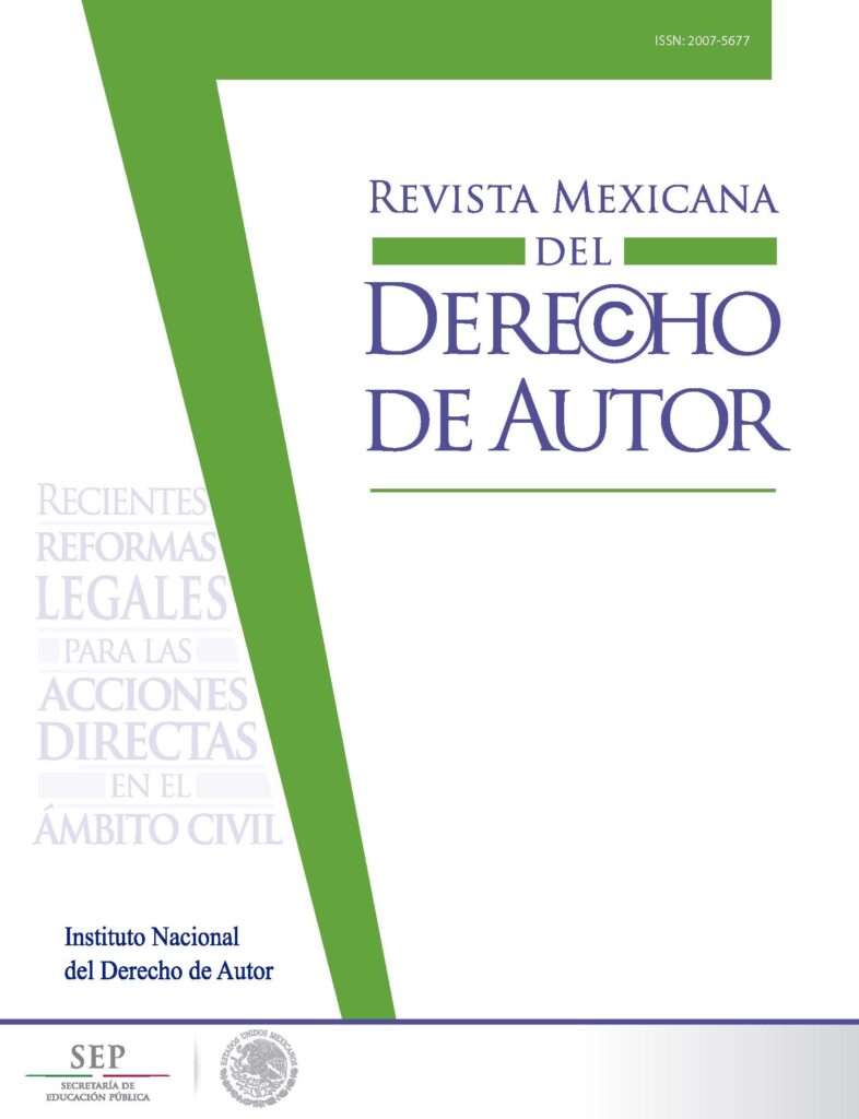 Revista Mexicana del Derecho de Autor Núm. 3 Indautor