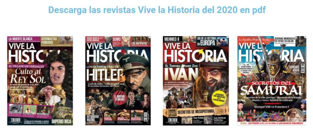 descarga revista vive la historia