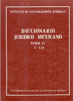 Diccionario Jurídico Mexicano - Tomo II