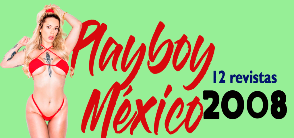 Revistas playboy México 2008