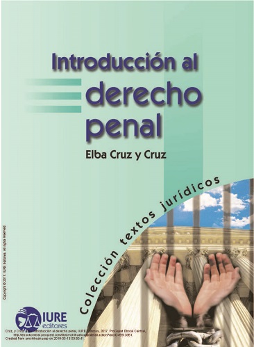 Introducción al Derecho Penal_Iure - Elba Cruz y Cruz