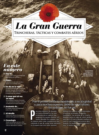 LA GRAN GUERRA - TRINCHERAS, TÁCTICAS Y COMBATES AÉREOS