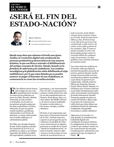 Fin del Estado Nación