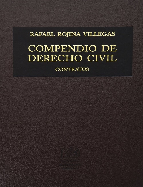 Compendio de Derecho Civil IV - Contratos -Rafael Rojina Villegas