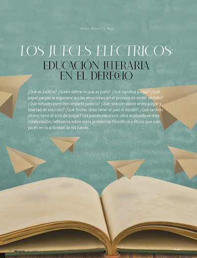 Los jueces eléctricos - educación literaria en elLos jueces eléctricos - educación literaria en el derecho - Mateo Mansilla-Moya derecho - Mateo Mansilla-Moya