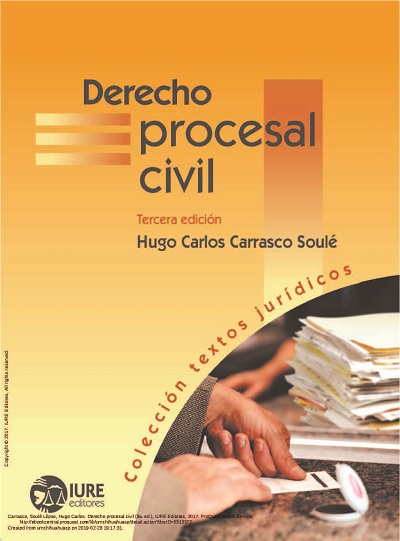 Derecho Procesal Civil - Hugo Carlos Carrasco Soulé