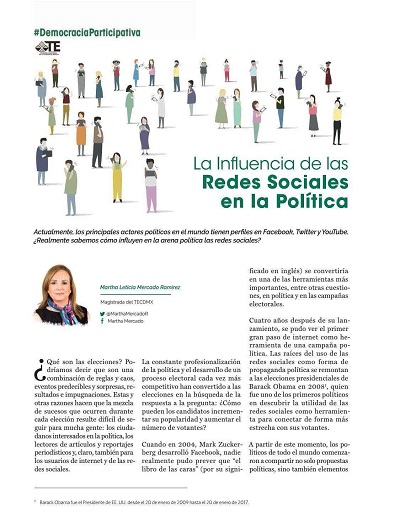 La influencia de las redes sociales en la política