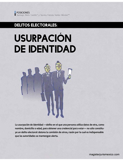 Delitos electorales - usurpación de identidad